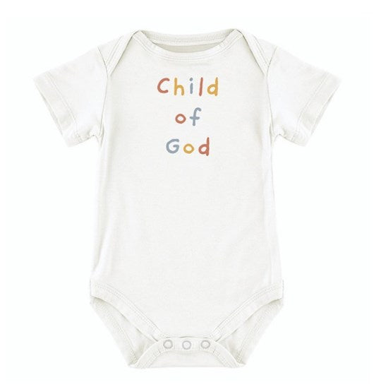 Baby-Snapshirt-Child Of God-White (0-3 Months)