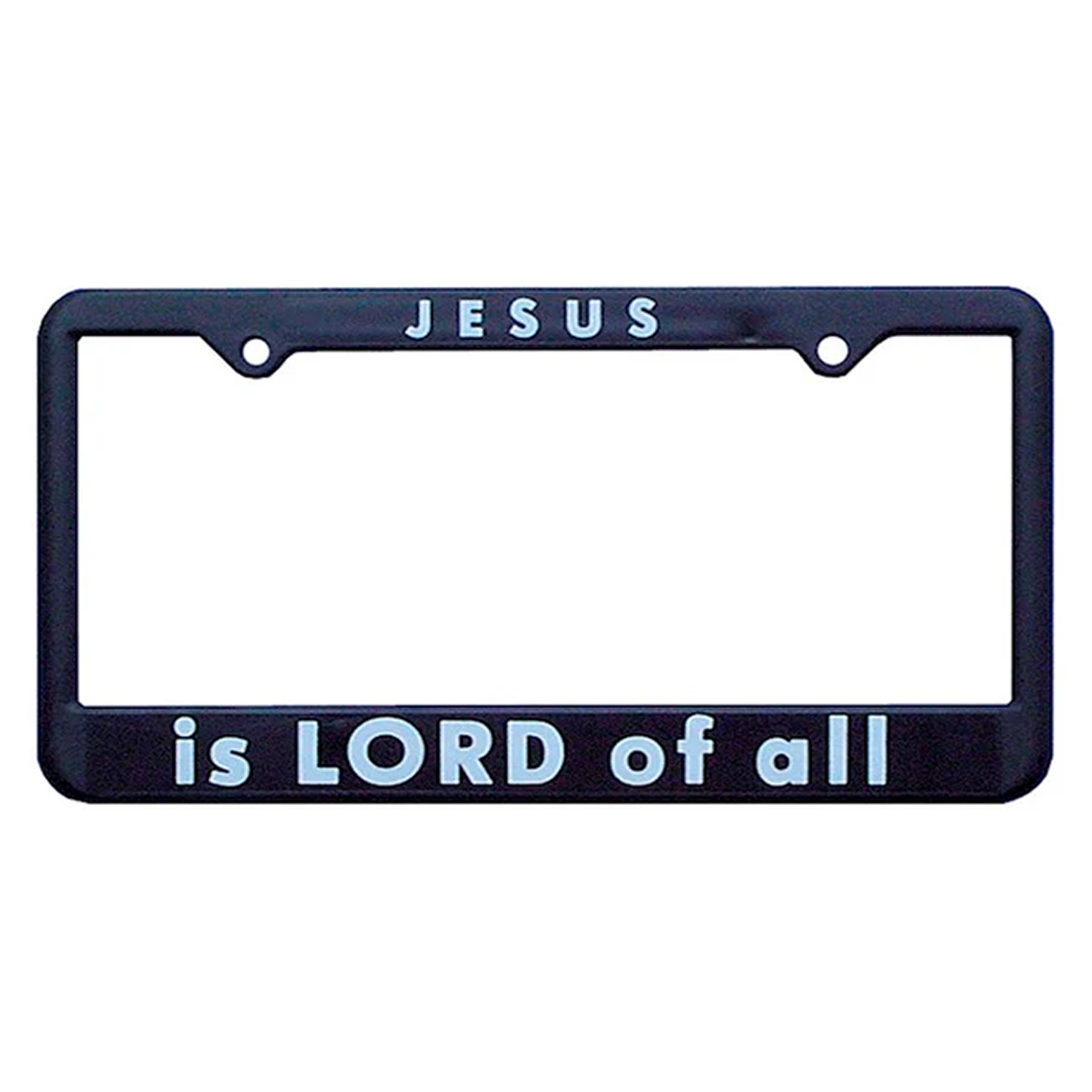 Auto_Tag_Frame-Jesus_Is_Lord_Of_All-Black.png