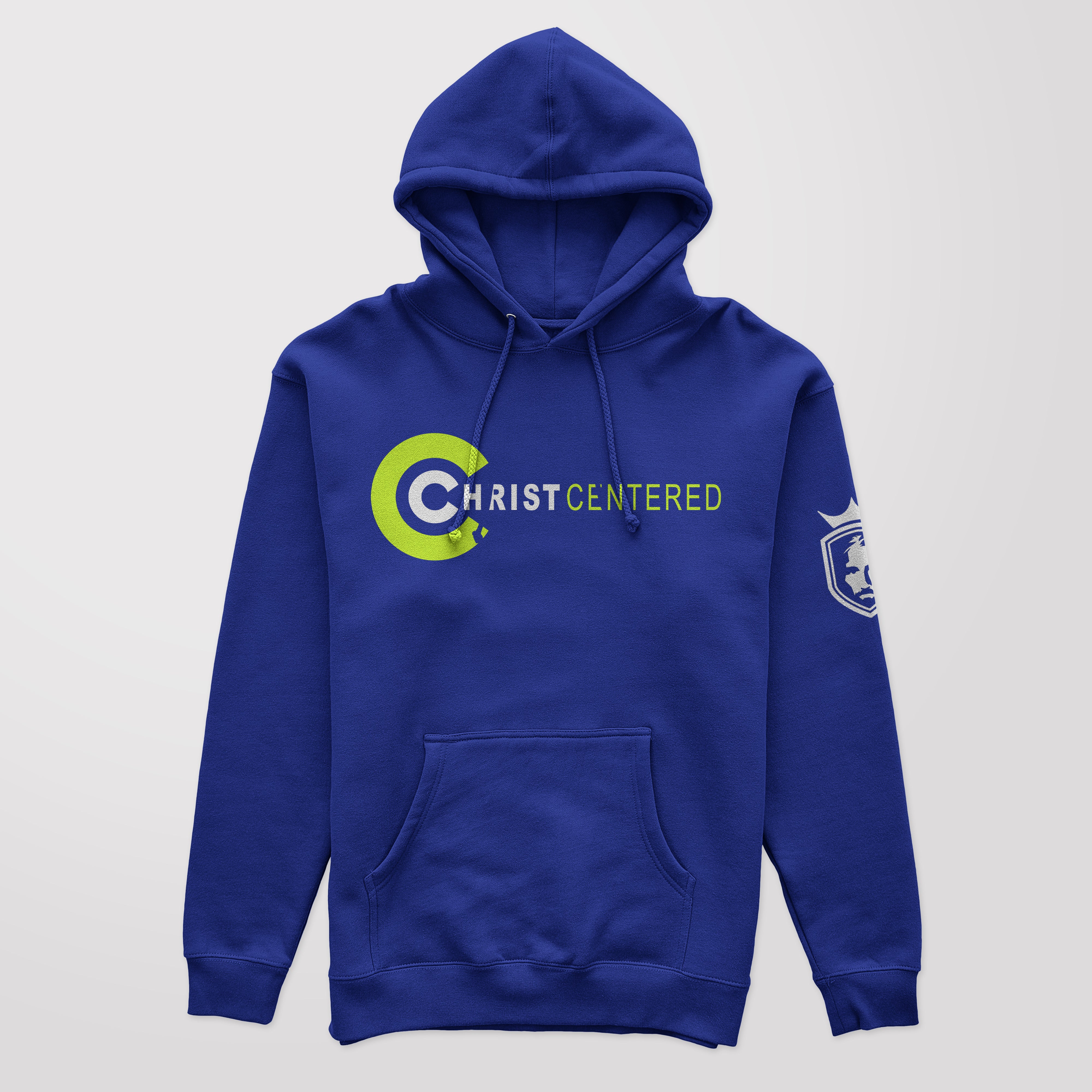 CHRIST CENTERED ROYAL BLUE UNISEX HOODIE