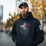 America Shall Be Saved Men's Hoodie
