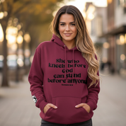 She Who Kneels Before God Women's Hoodie
