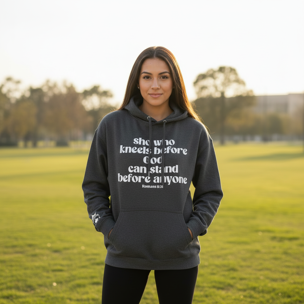 She Who Kneels Before God Women's Hoodie